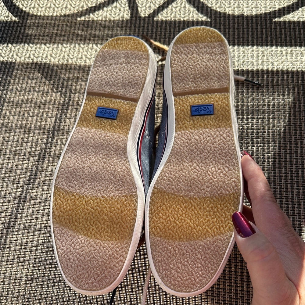 NWOT Keds Denim Tennis Shoes - Picture 7 of 7